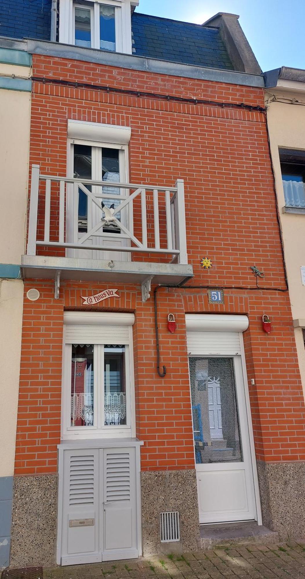 Maison De Pecheur Le Treport "Ca Nous Va" Exteriör bild